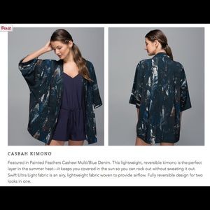 Lululemon wanderlust kimono NWOT